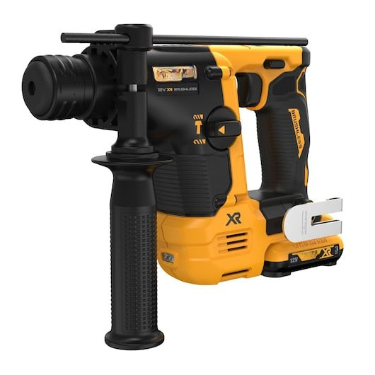 12V XR Brushless 14mm SDS-Plus Hammer Drill – 2 x 3.0Ah Batteries