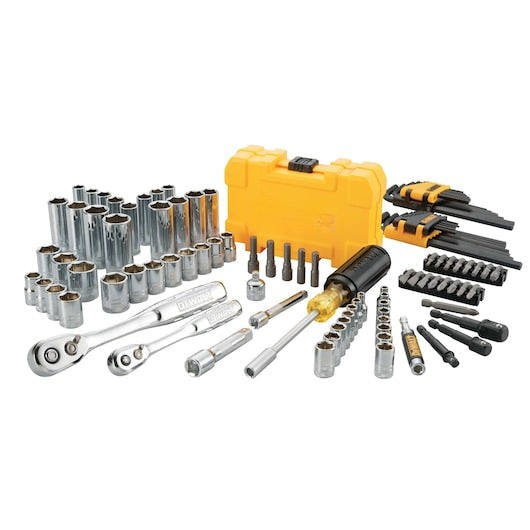 108-Piece 1/4" & 3/8" Drive Mechanics Tool Set
