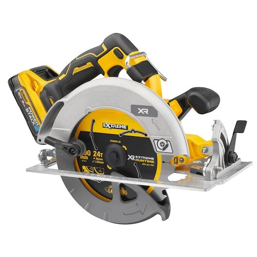 18V XR Brushless 190mm Circular Saw – 2 x POWERSTACK™ 5.0Ah Batteries